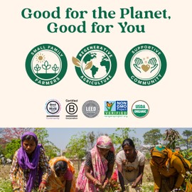 ORGANIC INDIA Moringa Capsules Organic - Moringa Supplement - Green Superfood, Moringa Leaf Capsules, Pure Supergreen, Vegan Greens, Nature's Multivitamin, Vegan, Gluten-Free - 60 Capsules