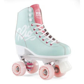 Rio Roller Script Roller Skates for Women - Indoor/Outdoor Quad Skates (Ladies 8)