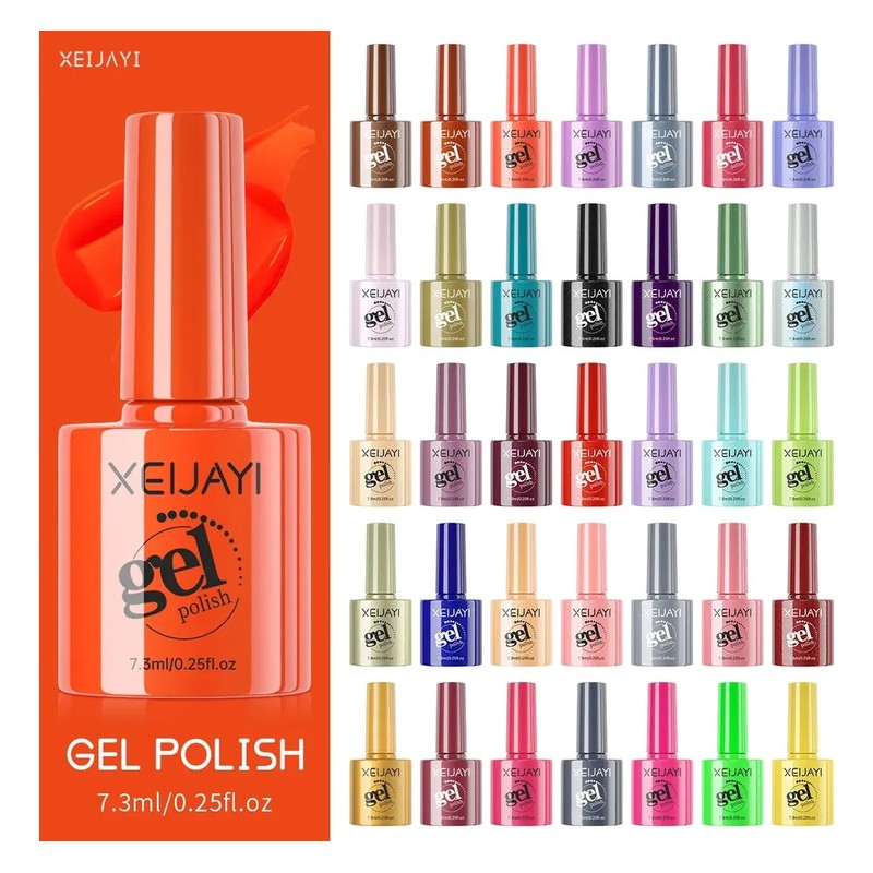 6 Pcs Gel Semipermanente Color Gel Esmalte De Uñas Esmaltes