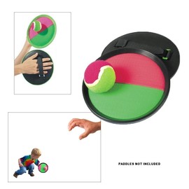 YMCtoys Replacement Sticky Balls for Toss and Catch Sport Game, Hook and Loop, Refill Pack of 12