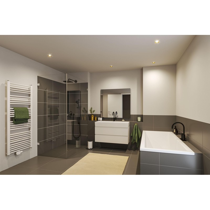 Paulmann Cole 93132 LED Recessed Light 3-Step-Dim IP44 Square 88