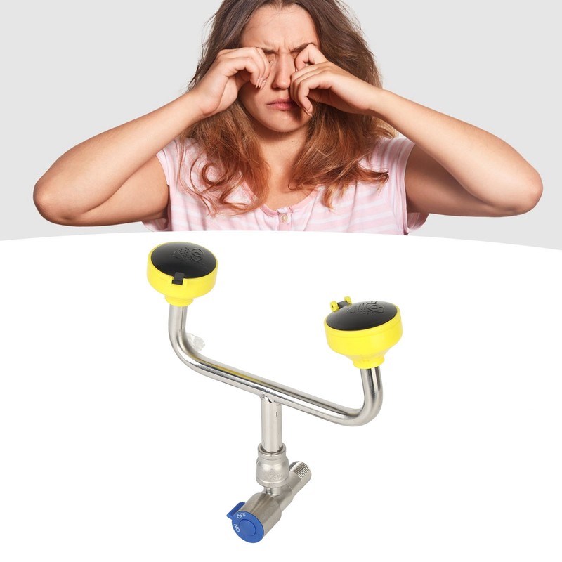 Faucet Mounted Eyewash Station Simple Reliable Emergency Eye Wash Unit