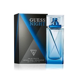 Guess Night Eau de Toilette Spray for Men, 3.4 Ounce