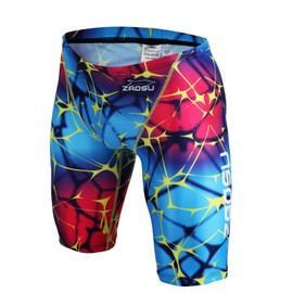ZAOSU Z-ColorMesh Competition Swimming Shorts for Men and Boys
