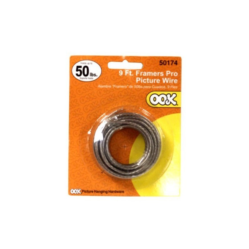 OOK 50174 Framers Hanging Wire, 9-ft (2 Pack)