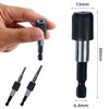 6 Piece Set Reverse Tap Set, Hexagonal Screw Extractor Bit,