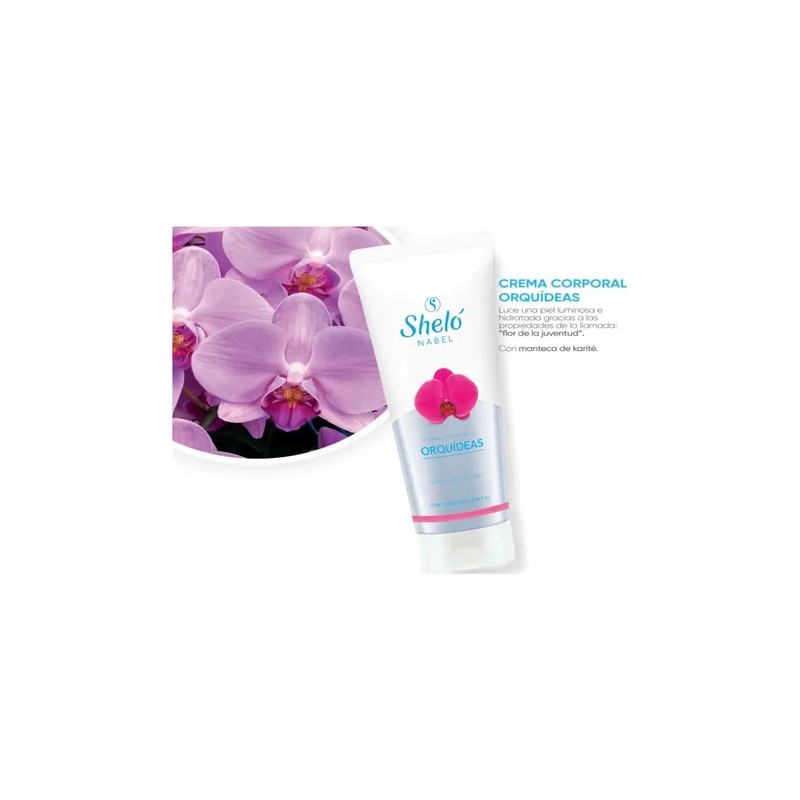 Crema Corporal Orquídeas S144 Nutre Y Da Vitalidad A La