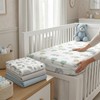 4 Pack Crib Sheets for Girls – Fitted Crib Sheets