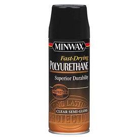 Minwax 33055 Semi-Gloss Fast-Drying Polyurethane Finish Aerosol