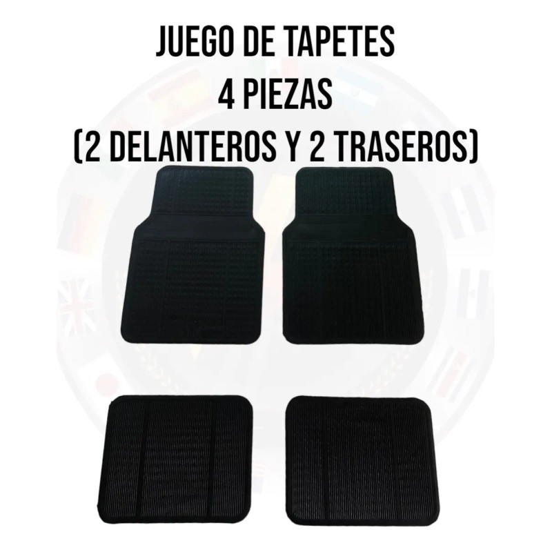 Tapete De 4 Piezas Universal Para Auto Economico