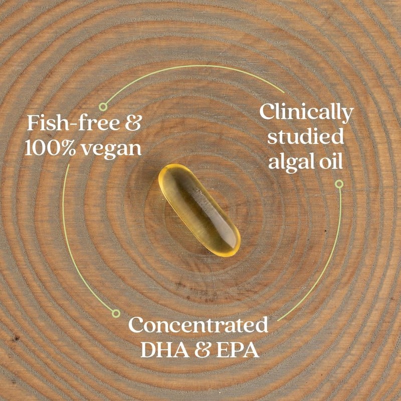 New Chapter Vegan DHA, EPA, and DPA Supplement- Vegan Omega-3