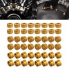 Unbranded 48PCS Gold Motor / Transmission Bolt Kit For Harley