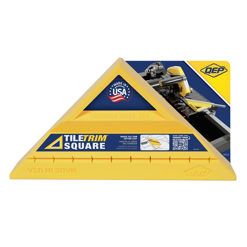 QEP 10715 TileTrim Square to Cut Tile Edging Trim and
