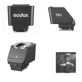 Godox TR TTL Hot Shoe Riser F Cameras,0-90° Angle Adjustment,30mm Height Increase, Supports Direct Flash & Bounce Flash, Perfect for Flexible Lighting in Photography