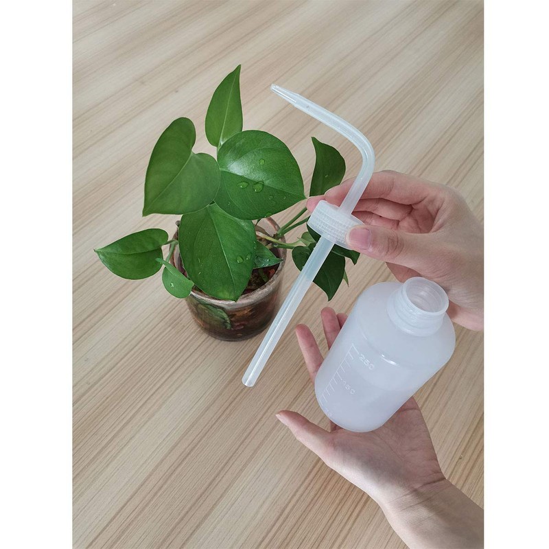Plastic Squeeze Bottle, 250ml | 8oz Wash Bottle Chemical, LDPE,