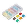 24PCS Car Blade Fuses Zinc Alloy Fuse Assortment Set Automobile