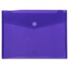 Exacompta 56420E Pack of 5 Plastic Envelopes DIN A5 for