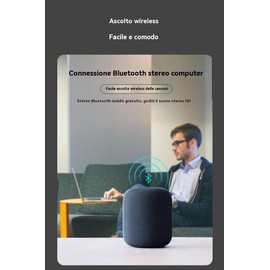 calonny USB 5.4 Bluetooth Adapter, Bluetooth Stick for PC Laptop EDR Dongle USB Bluetooth Compatible with Windows 11/10/8.1/7/Linux