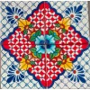 Escanver 40 Piezas Azulejo De Talavera 10x10 Cm Diferentes Colores