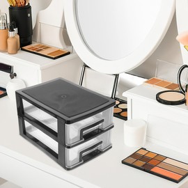 Healvian Sundries Holder Drawer Type Storage Organizer Mini Cosmetics Storage Box