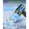 CODN Handheld Car Vacuum Portable Cordless 12000PA, 2 in 1