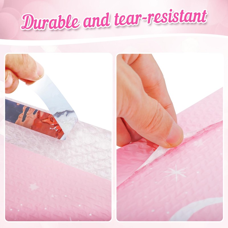 Enjamyo 50 Pack Bubble Mailers, 6x10" Thank You Bubble Mailers,