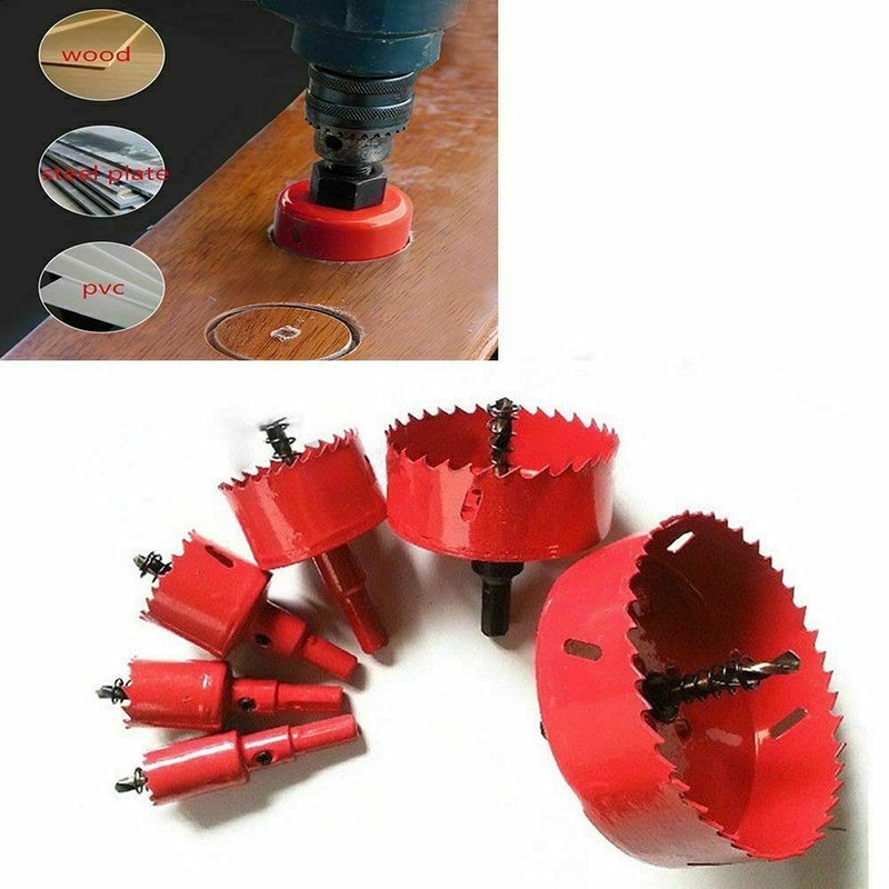 TUNEZ® Hole Saw M42 Bi-Metal Hole Cutter Set with Hex