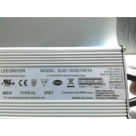 iNVENTRONICS EUD-150S210DTA 100 277Vac, 150W, 140 - 2100mA, 38-107V  IP67 LED Dr