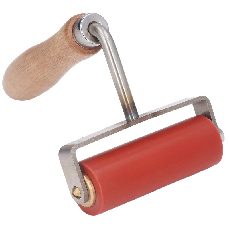 90mm 75° Bend Silicone Roller Handheld Pressure Roller Heat Resistant