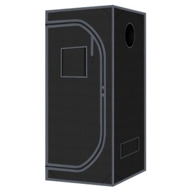 Grow Tent 36"x36"x72" 600D Mylar Hydroponic High Reflective Grow Tents for Indoor Plant Growing 3x3