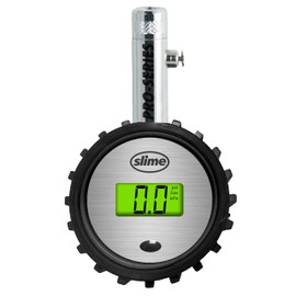 Slime 20456 Tire Pressure Gauge, Pro-Series, Mini, Digital Precision, (5-100 psi)