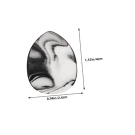 VICASKY Teardrop Mini Powder Puff Set of 10 Soft Dual-use Makeup Sponge for Foundation and Concealer Application for Sensitive Skin and Travel