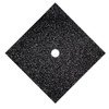 Black Construction topper Paper for Grad Cap Decorations, 1 Sheet