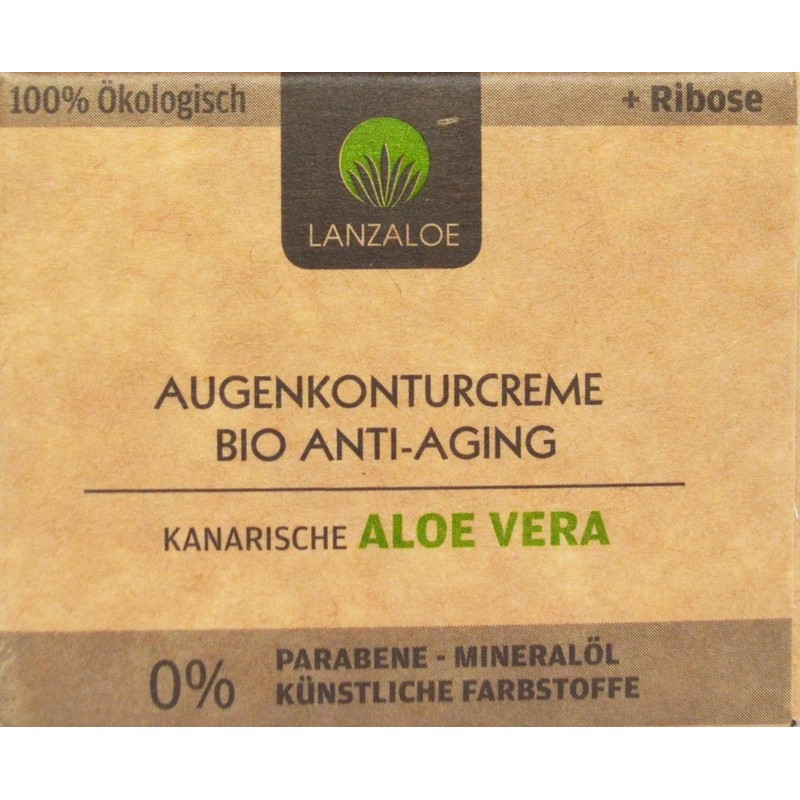 Lanzaloe Organic Anti-Ageing Eye Contour Cream 30ml