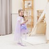 Aukidwld Princess Dress Up Cape Tutu Skirt & Jewelries, Role