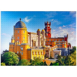 MyPuzzle Palácio Nacional Da Pena in Sintra Lisbon Portugal - Premium 1000 Piece Jigsaw Puzzle for Adults