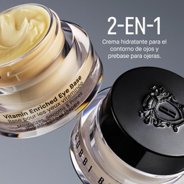 Bobbi Brown Vitamin Enriched Eye Base | Crema de ojos hidratante y primer 2 en 1 | Con ácido hialurónico, manteca de karité y vitamina C | 15ml