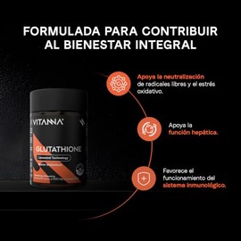 Vitanna Glutatión Liposomal 500 mg