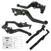 Y11m2ALL Black Mat Yamaha Brake Clutch Levers 6 Adjustable Short
