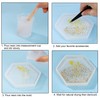 Resin Mould Crystal Coaster Shapes Hexagon Square Round for DIY
