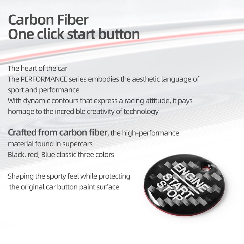 Car Engine Start Button Decor Sticker for Ford F150