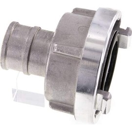 Landefeld Storz Coupling 52-C, 42 (1-3/4") mm Aluminium Hose, Silver, Hardware Clamp, Coupling