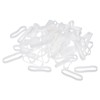 MECCANIXITY Silicone Rubber Bands Rings 100Pcs Non-Slip 30mm Dia 1mm