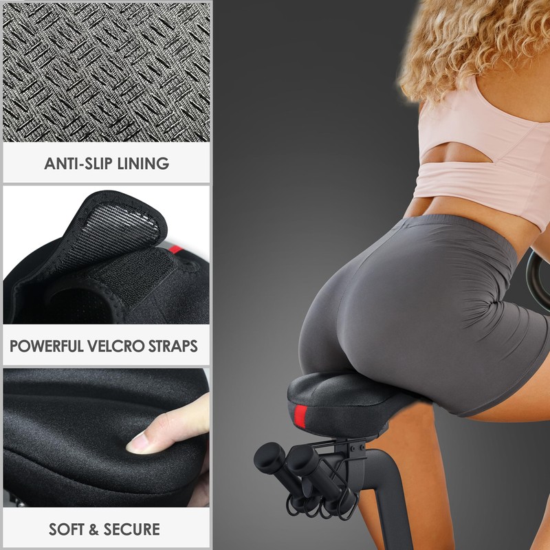 Bike Seat Cushion Compatible with Peloton Bike & Plus, Extra