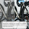 QZKJQDD 3 Sheets Bike Frame Protection Tape Sticker, Bicycle Chainstay