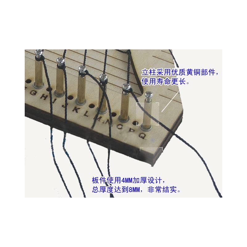 GAWEGM Wooden Ship Model Tools - Rope Ladder Weaver Building