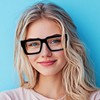 REAVEE 3 Pack Oprah Style Reading Glasses for Women Men,