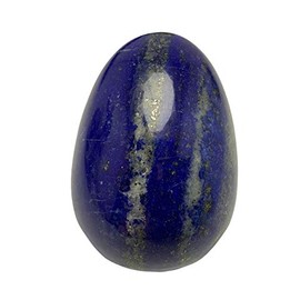 KRIO® Lapis Egg with Pyrite/Quartz Incentives Weight 190 g