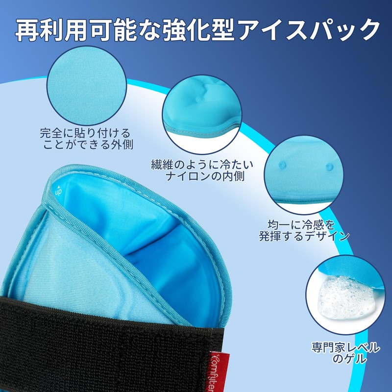 Comfytemp 3D Icing Supporter, For Sports, No Need For Ice