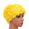 Medifier Lace Vintage Swim cap Floral Petal Retro Style Bathing